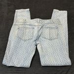 Free People Blue Patterned Women's Skinny Jeans Size 28 Preowned Photo 7