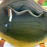 Madewell large canvas shopping bag canvas/leather Photo 5