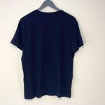 Nautica V-neck T-Shirt. Women’s Size Large . Navy Photo 1