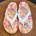 Crocs  Colorful Splatter Flip Flops Photo 0
