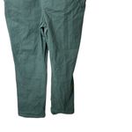 The Nines by Hatch Olive Green Denim Maternity Overalls XL Casual Postpartum Photo 6