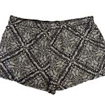 PINK - Victoria's Secret Victoria’s Secret VS PINK Bandana Print Lounge Shorts Women’s L Black Sleepwear Photo 3