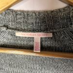 Victoria's Secret Gray Knit Thick Button Down Cardigan SweaterTunic XS Photo 3