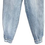 Something Navy SZ 00 Sydney Crop Jeans Side Ties High-Rise Light Wash Zip-Fly Photo 2