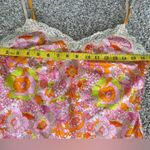 Victoria's Secret  Slip Dress Nightgown Neon Mini Floral XS Photo 7