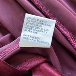 Maroon velvet zip dress, never worn, new Photo 4