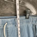 Torrid Feel The Fit Denim Pants Women’s 1R Light Wash Relaxed Fit Elastic Waist Photo 3