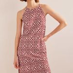 Boden USA Boden Racer Neck Jersey Midi Dress Poinsettia Size 2 Photo 2