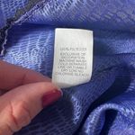 Vintage Lucie Ann II Blue & Black Satin & Lace Lingerie Slip Nightgown Dress Photo 9