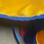 FISHER PRICE Diaper Bag Tote Cooler Bag Blue Yellow Vintage Large Travel 90's Photo 11