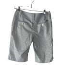 Adidas  Women's Size 4 Plaid Golfing Chino‎ Bermuda Shorts Photo 4