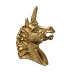 Head Vintage unicorn  pendant Photo 2