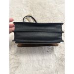 Coach Black Leather Chain Shoulder Bag Photo 7
