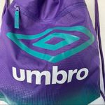 Umbro  Duotone Carrysack‎ Drawstring Bag - Purple Turquoise Photo 2