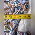 Sweaty Rocks Two Piece Boho Butterfly Sleeve Shirt and Shorts Set size Large Blue Photo 4