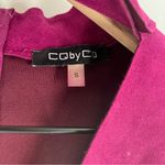 CQ by CQ Elegant Purple Faux Suede Mock V Photo 7