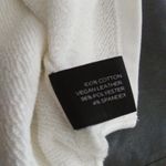 Saks 5th Avenue Saks fifth avenue cotton vegan leather sweater Photo 7