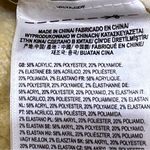 Vans  Checkerboard Oversized Cardigan in Yellow and White Size Small Photo 8