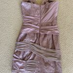 Bebe  Strapless Mini Dress Photo 1