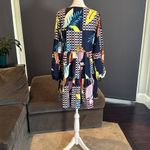 Women’s Loose Fitting Flowy Long Sleeve Lightweight Short Summer Dress Size S Photo 2