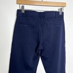 Betabrand  Navy Straight Leg Dress Pant Yoga Pants Photo 3