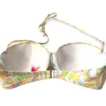 Victoria's Secret Victoria’s Secret Halter Padded Paisley Print Swimsuit Bra 34C Photo 1