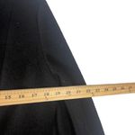 Anthropologie  Hazel Women's Size Large Black Wool Blend Double Breasted Pea Coat Photo 7