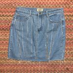 Denim Blvd  RHINESTONE CHAIN COWGIRL WESTERN MINI SKIRT Photo 0