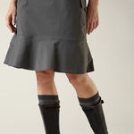 Royal Robbins Charcoal A-Line Skirt Photo 0