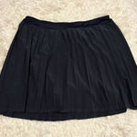 J. Jill Fit Size XLT On The Go Pleated Skort Skirt Navy Blue Active Tennis EUC Photo 0