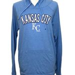 NWOT Blue Kansas City Royals Hoodie Sweatshirt New Size L Photo 0