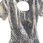 Reiss  Marilyn Chevron White Open Back Size 6 Dress. Photo 4