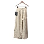 Tuckernuck NEW  Pomander Place Cava Pleated Wide Leg Pants Trousers Cream Small Photo 3