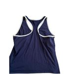 Ralph Lauren  Navy White Racerback Built in Bra Workout Top Size Large Photo 1