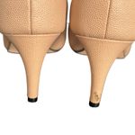 Cole Haan  NikeAir Pumps Nude Pebbled Leather Womens 7.5‎ Heels Office Career Photo 6