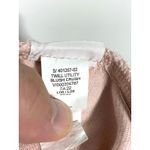 Banana Republic  Pink Utility Mini Skirt 14 Twill Denim Preppy Coastal Pockets Photo 6