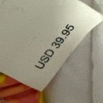 Aerie New AE Ruched Bandeau Tropical Bikini Top Floral Swim Suit Top Sz Small Photo 6