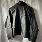 Oat New York vegan leather shirt jacket Black Photo 2