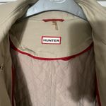 Hunter  Tan Coat with Red Accents Photo 5
