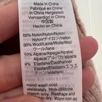 Madewell Gladwell Balloon-Sleeve Wool Alpaca Pullover Sweater Heather Rose Photo 10