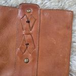 BX by Bronx Emma Knee High Camel Brown Leather Heeled Boots Size 6 1/2 Photo 2