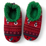 Snoozie Christmas Red and Green Slippers Size undefined Photo 0