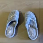 Laura Ashley  Memory Foam Slippers  Blue Size Lg 8-9 Indoor Shoes Photo 11