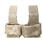 Bottega Veneta  The Lido Sandals in Cane Sugar 36 Womens Leather High Heels Photo 5