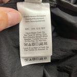 DKNY NWT Black Nylon Zip Up Cropped Cinched Long Sleeve Bomber Jacket Medium Photo 9