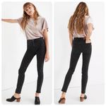 Madewell 10” High Rise Gold Dot Black Skinny Jeans Photo 1