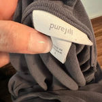 Pure Jill Cardigan Size Large Gray Long Coastal Loose Flowy Photo 5