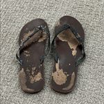 Roxy Black and Brown Sandals Photo 5