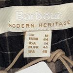 Barbour Lorelie Praline Gingham Plaid Popover Peasant Shirt Womens Size 14 New Photo 5