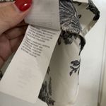 Jason Wu  black crew neck floral hem sweatshirt sweater size medium Photo 3